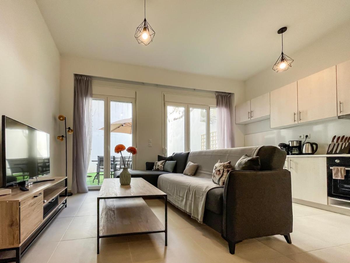 Ferienwohnung Soho Modern 55Sqm Studio With Secret Garden Athen Exterior foto